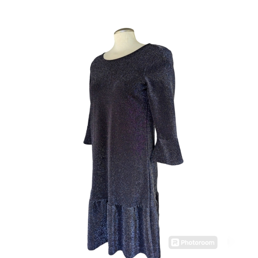 Esprit sparkly party dress, size medium LBD with ruffles